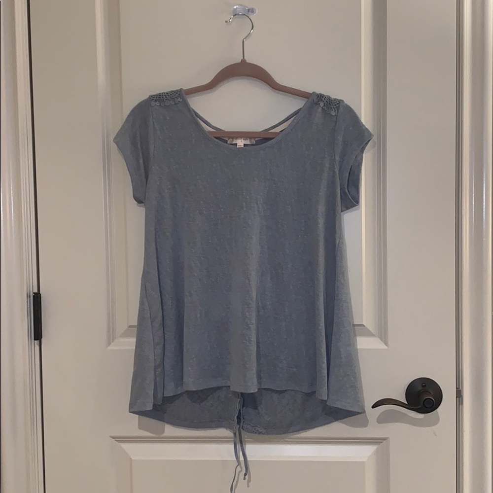Altar’d state lovely lace up tunic